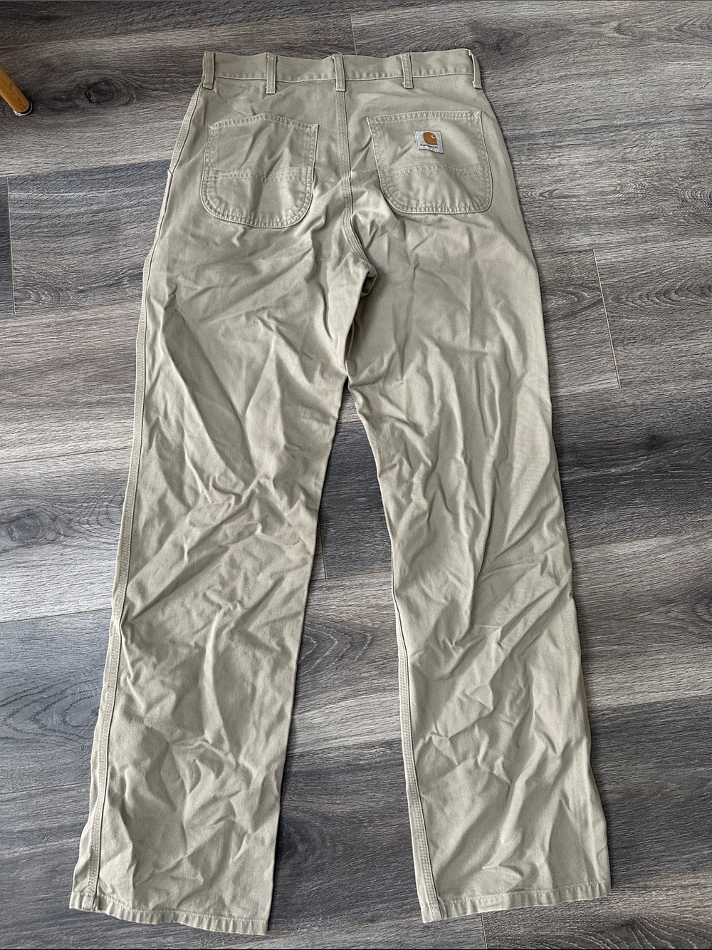 Carhartt Light Grey Trousers - Picture 5 of 6